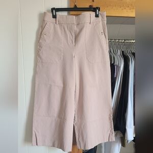 J Crew Cropped Wideleg Trousers